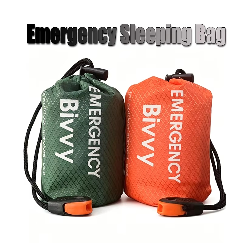 Bivy Sack Lightweight - 1pcs Emergency Sleeping Bag Survival Blanket