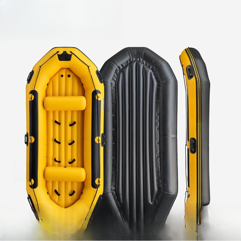 Outdoor Adventure Races - Whitewater Rafting Race PVC Self-Drain Inflatable