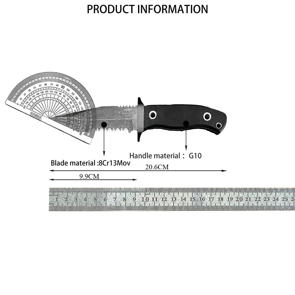 Durable 8Cr13Mov Small Straigh - đánh giá và giá Outdoor Adventure Activities