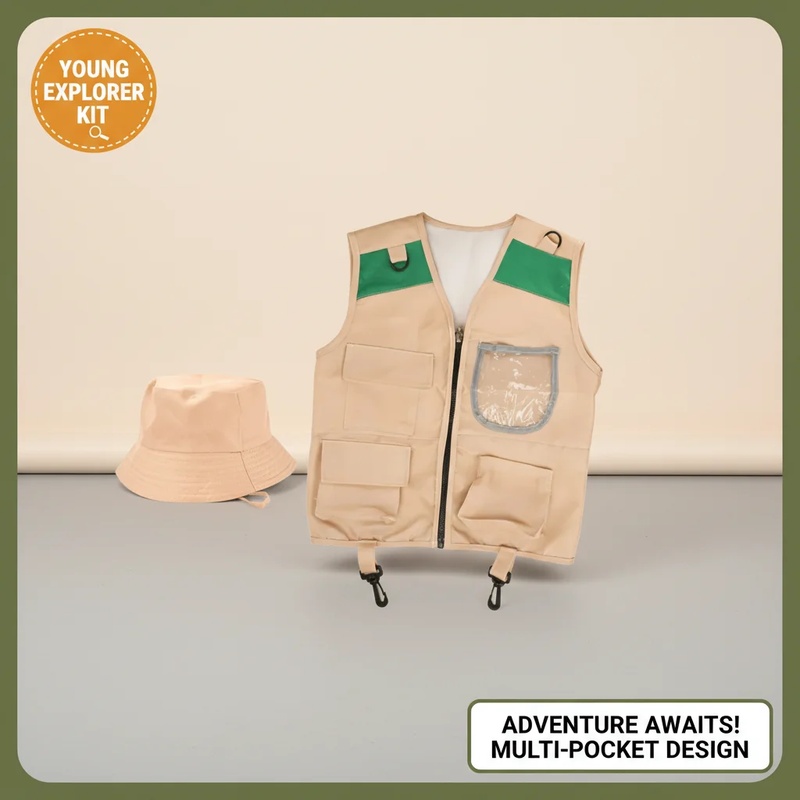 COSKids Safari Explorer Vest & - đánh giá và giá Outdoor Adventure Movies